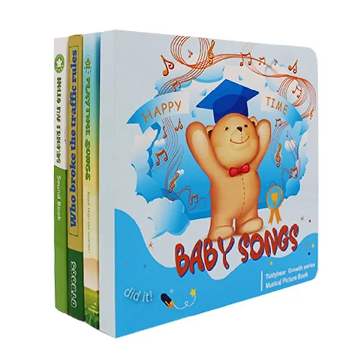 First Baby Song Talking Book For Kids Educational Toys