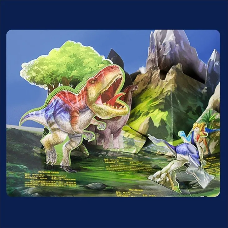 Newest Dinosaur Talking Toys Musical Books For Kids Early Learning