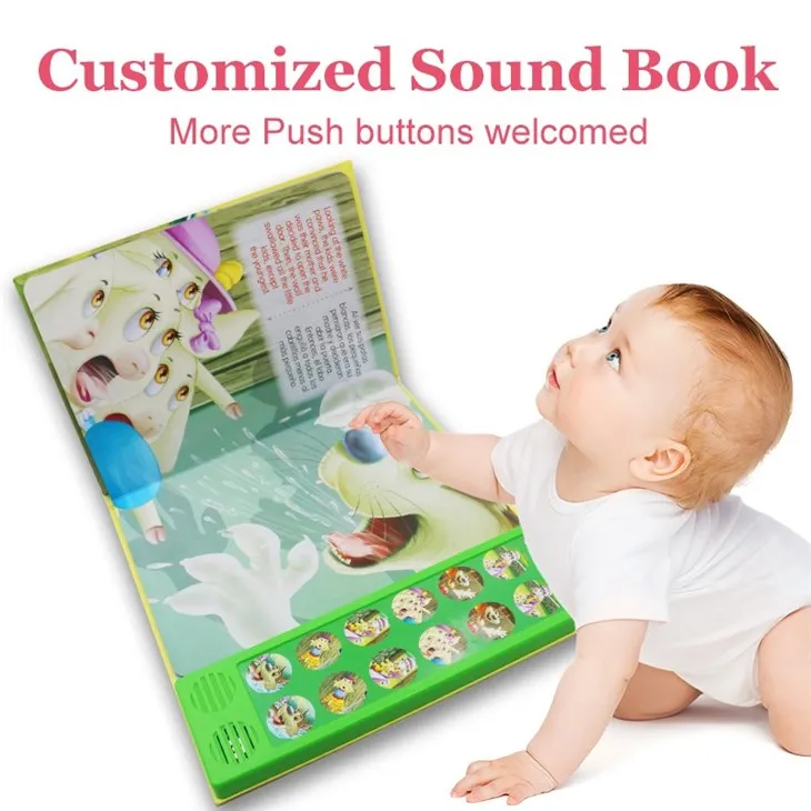 12Buttons Talking Book With Easy Push Buttons
