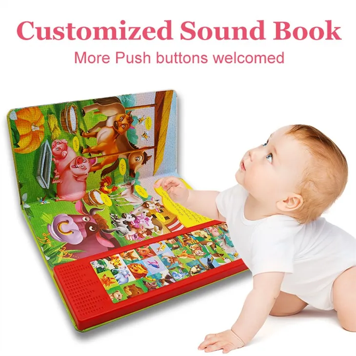 Animal Sound Book With Multiple Buttons