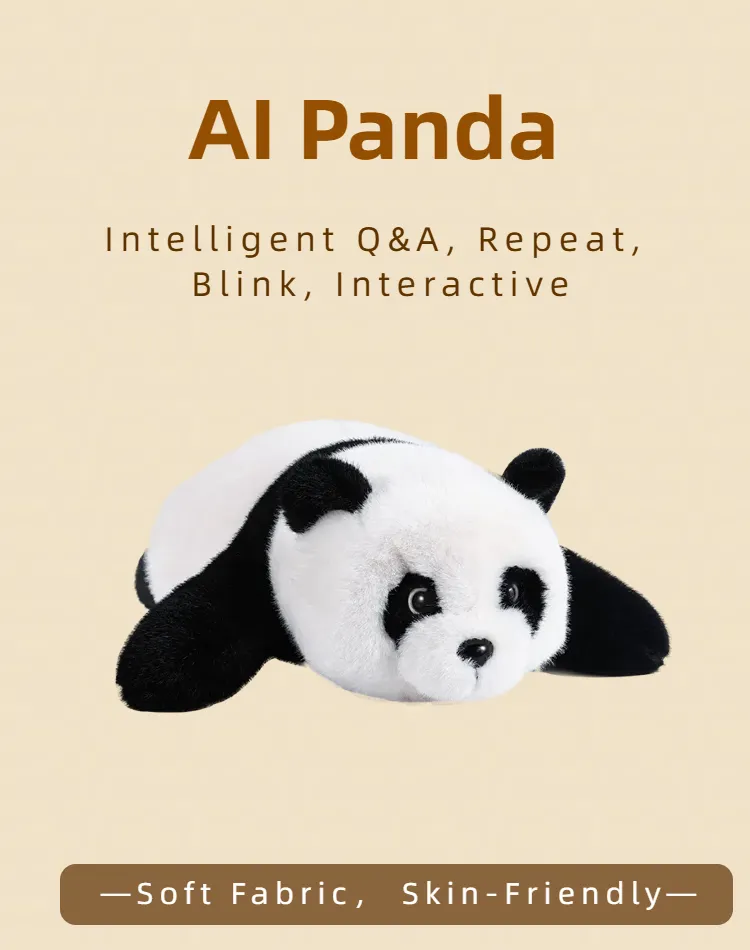 Custom Interactive Plush Introduces Of AI Plush Toys AI-Powered Talking Panda
