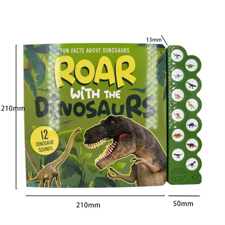 Longtaurus Dino Sound Book: The Ultimate Educational Gift For Little Paleontologists!