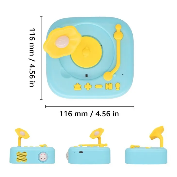 Record Player Toy Kids Turntable Vintage Childrens Baby Record Player